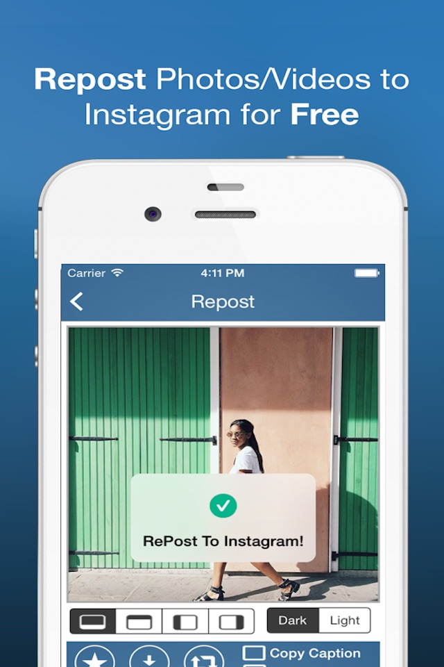 Social Whiz - Best Free App To Regram & Repost Your Photos & Videos for Instagram screenshot 4