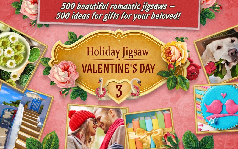 Holiday Jigsaw. Valentine's Day 3 thumbnail 1