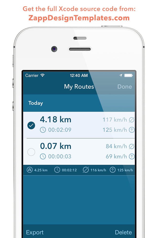 Route Tracking screenshot 3