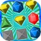 Slide diamonds to combine them and collect points