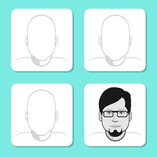 Face Male Match Pictures Game Icon