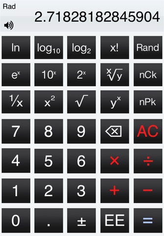 Scientific Calc screenshot 2