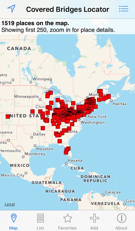 Covered Bridges Locator screenshot-3