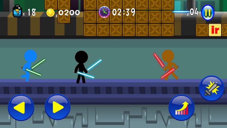 Stickman Warrior Epic - Star Wars Version screenshot-4