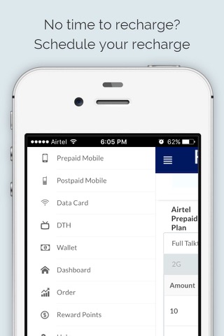 FastRecharge Mobile recharge, Dth, Datacard screenshot 2