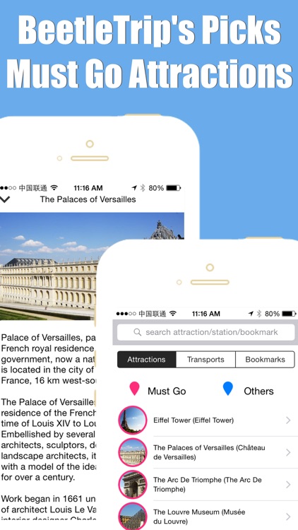 Paris travel guide with offline map and ratp rer metro transit by BeetleTrip screenshot-4