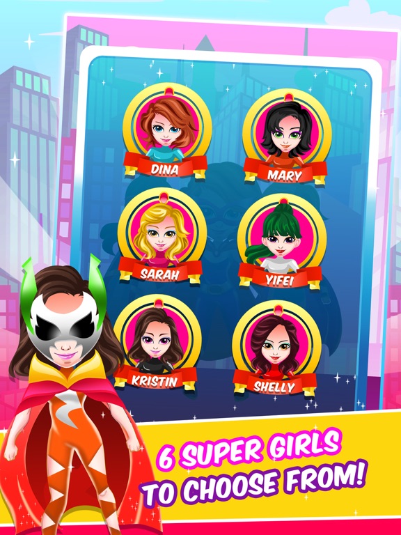 Superhero Princess Hair Salon Fun Nail Makeover Make Up Spa