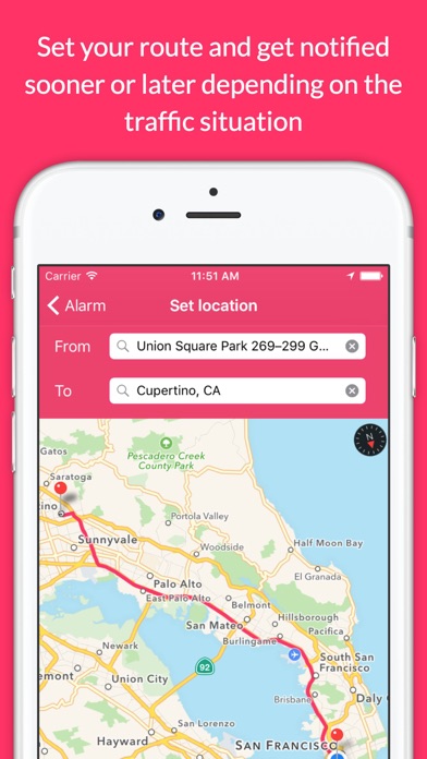 How to cancel & delete Traffic Alarm Clock - Always Punctual from iphone & ipad 2