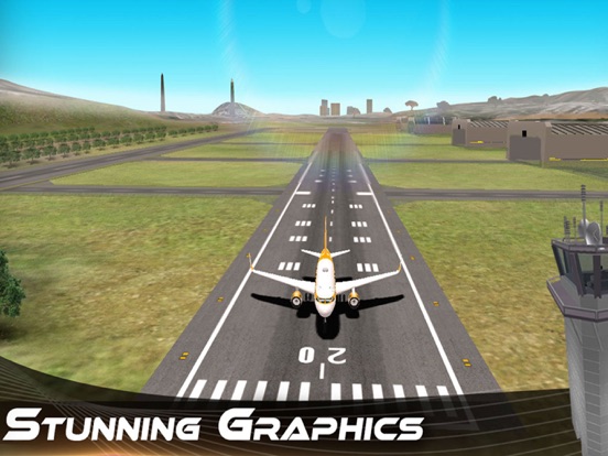 Игра Самолет симулятор полета 3D - струйного игра реали