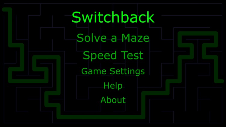 Switchback Maze Game