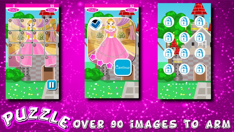 Princess Puzzles Slide