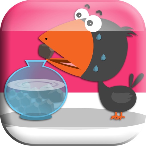 The Thirsty Crow - short moral interactive story for kids icon