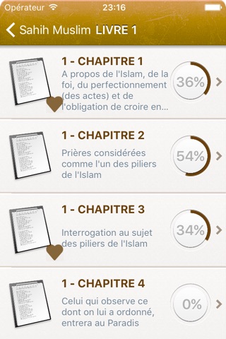 Sahih Muslim: Français, Arabe screenshot 2