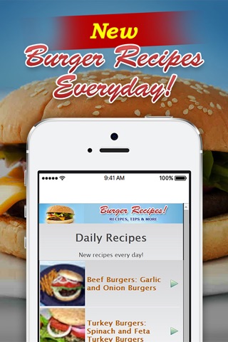 Burger Recipes!! screenshot 2