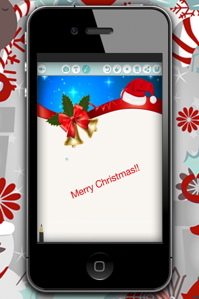 Crea felicitaciones de navidad – tarjetas personalizadas para felicitar las fiestas y desear  feliz año nuevo screenshot 4