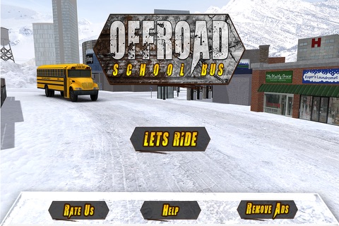 Off Road School Bus Simulator – Snow City Road Trip Driving Warrior screenshot 4