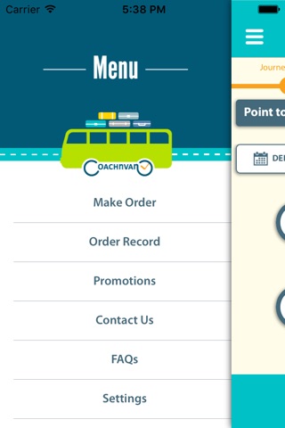 Coachnvan - Booking Coach and Van screenshot 3