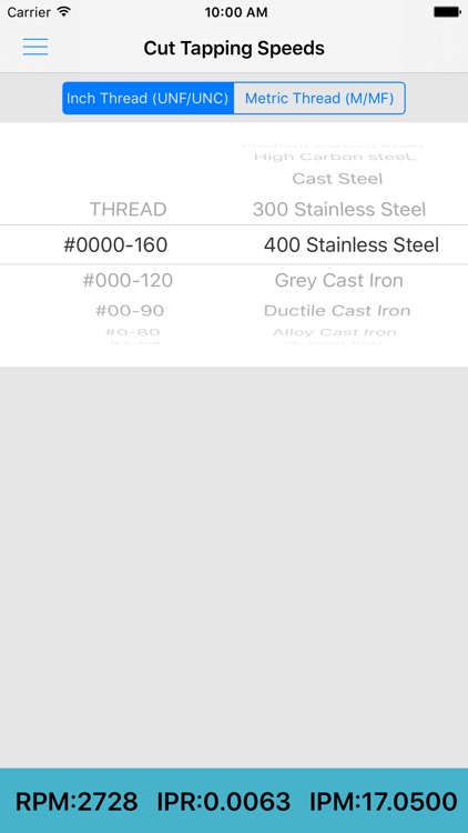ThreadKing, Ultimate Reference and Calculator for Threads, Drills, Taps screenshot-3