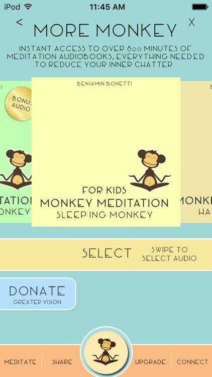 Weight Loss Monkey Meditation