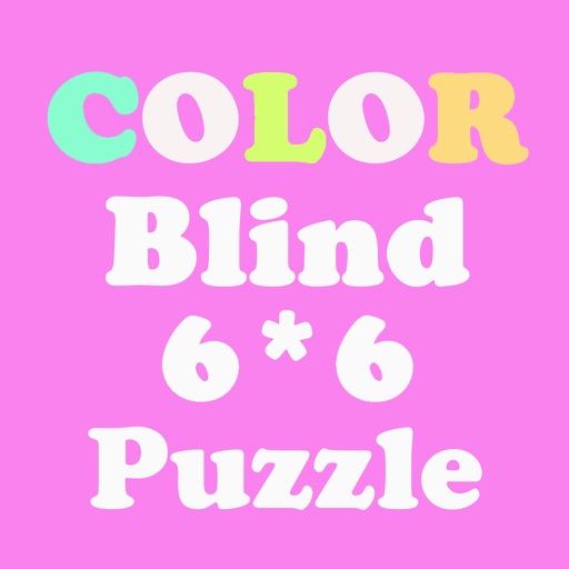 Are You Clever? Color Blind 6X6 Puzzle Pro iOS App