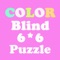 Are You Clever? Color Blind 6X6 Puzzle Pro