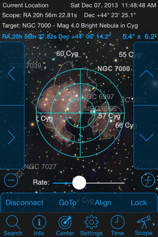 SkySafari 4 Plus: Map the Universe!  Discover Sun, Moon, Mars, Stars, Planets, and Satellites with your telescope and NASA space missions! screenshot 2