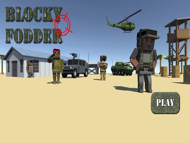 Blocky Fodder, game for IOS