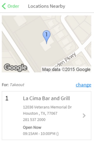 La Cima Bar and Grill screenshot 2