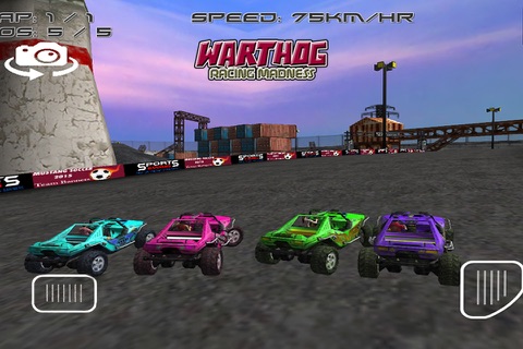 Warthog Racing Madness screenshot 2