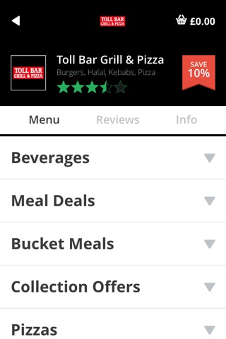 Toll Bar Grill & Pizza screenshot 3