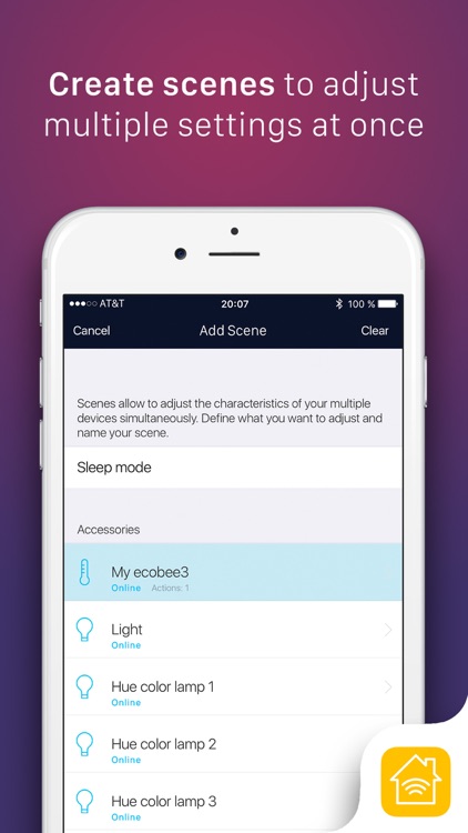 Ezzi Home: Control for HomeKit connected devices