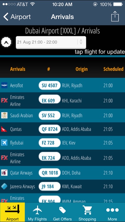 Dubai Airport Pro (DXB) Flight Tracker Radar United Arab Emirates
