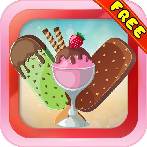 Ice Cream Crush for kids : - A match 3 puzzles for Christmas season icon