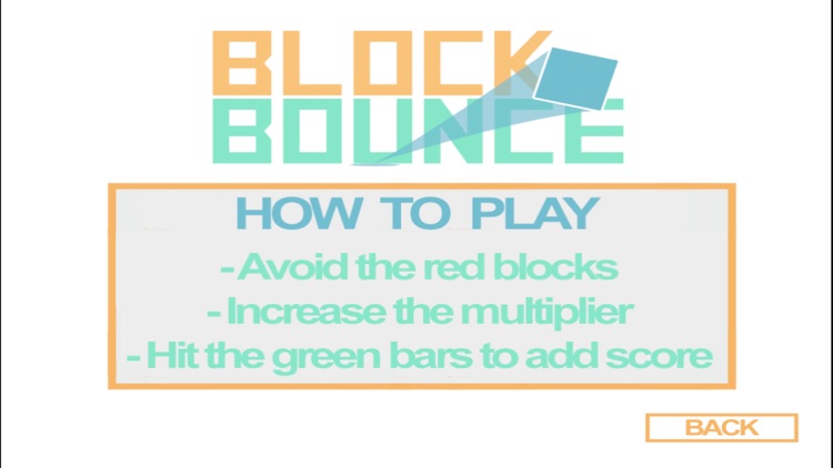 Block Bounce - Avoid The Red Blocks