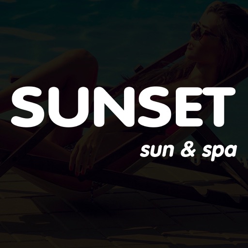 Sunset sun & spa icon