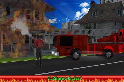 Firefighter Truck Simulation 2017 screenshot 3