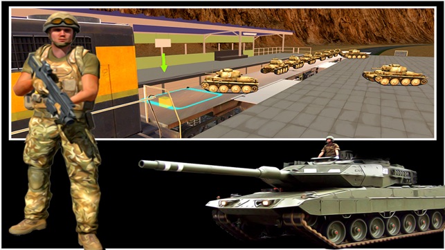 Military Tank Transport Train(圖3)-速報App