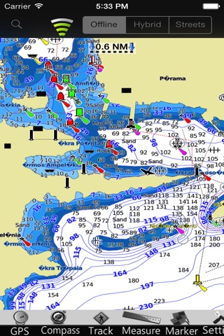 Greece GPS Nautical Charts screenshot 4