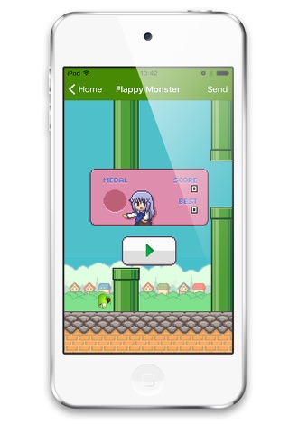 Flappy Monster II Free screenshot 2