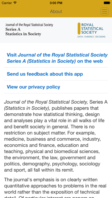 How to cancel & delete Journal of the Royal Statistical Society Series A (Statistics in Society) from iphone & ipad 1