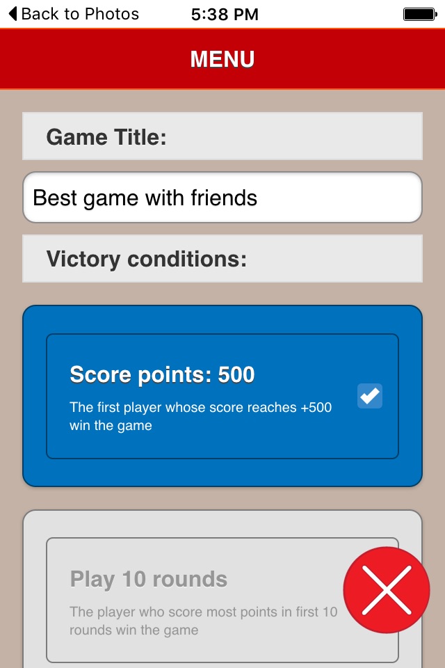 Score Counter for UNO screenshot 3