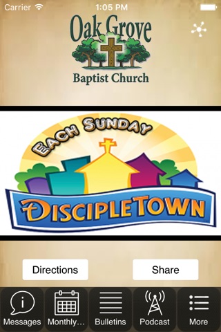 Oak Grove Baptist Church Tennessee screenshot 3
