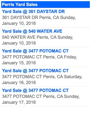 Perris Yard Sale screenshot 3