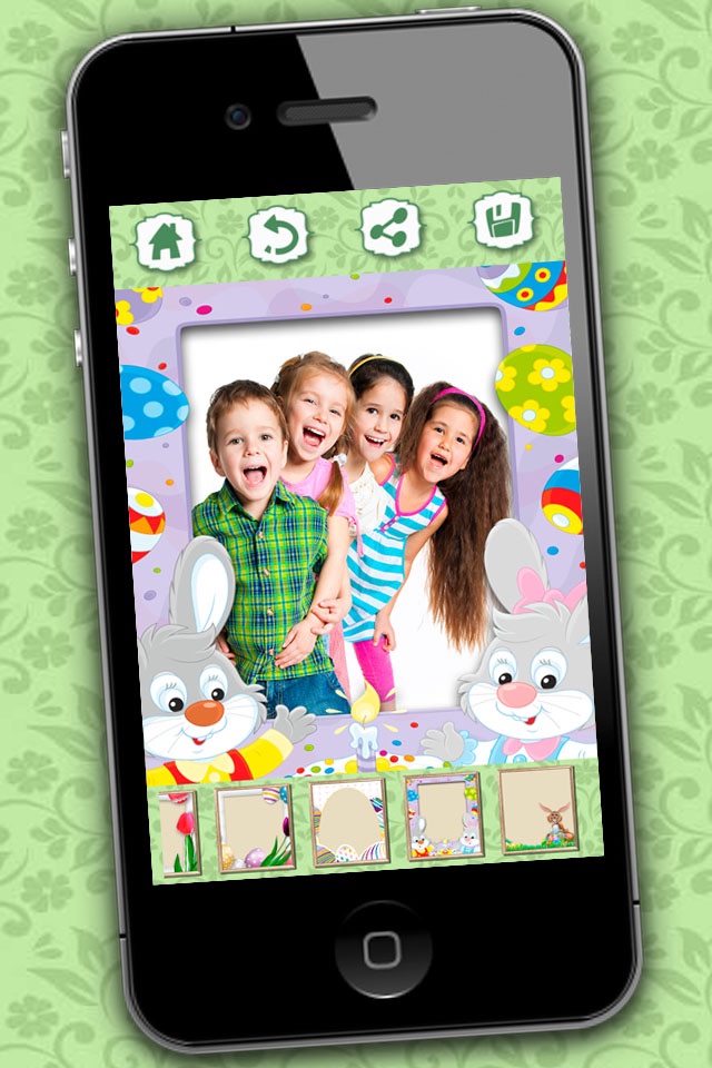 Photo editor of Easter Raster - camera to collage holiday pictures in frames screenshot 3