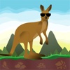 Free Kangaroo Jumping Art