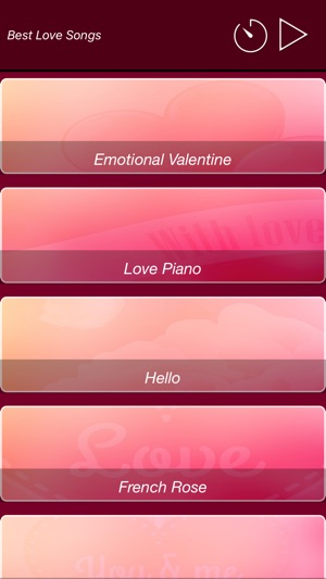 Best Love Songs – Background Music Player for Saint Valentin(圖3)-速報App