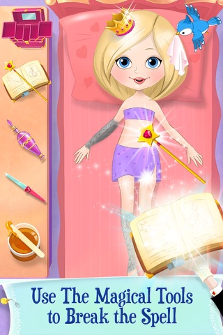 Enchanted Spa Salon - A Magical Fairy Tale Princess Makeover Adventure screenshot 4