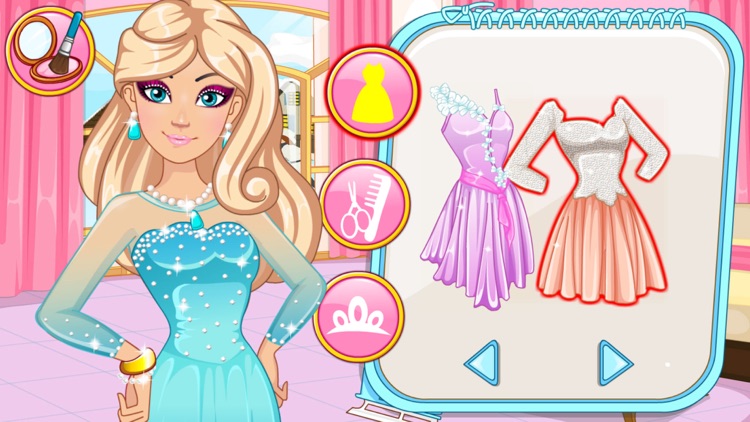 Fashion Ice Skating Princess－Princess Make Up And Dress Up Games