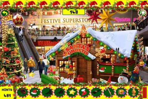 Christmas Fun Night Hidden Objects screenshot 2