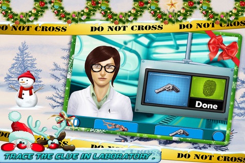 Murder Mystery Christmas Scene screenshot 3